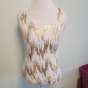 Sequin racerback shirt